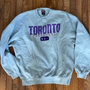COPY - Vintage Nike Raptors grey crew neck sweater